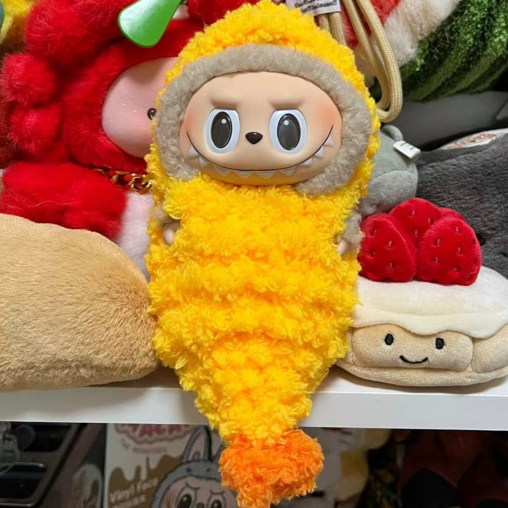 labubu エビフライ The Monsters Labubu Cloth Tempura Shrimp Ebi Fry Baby