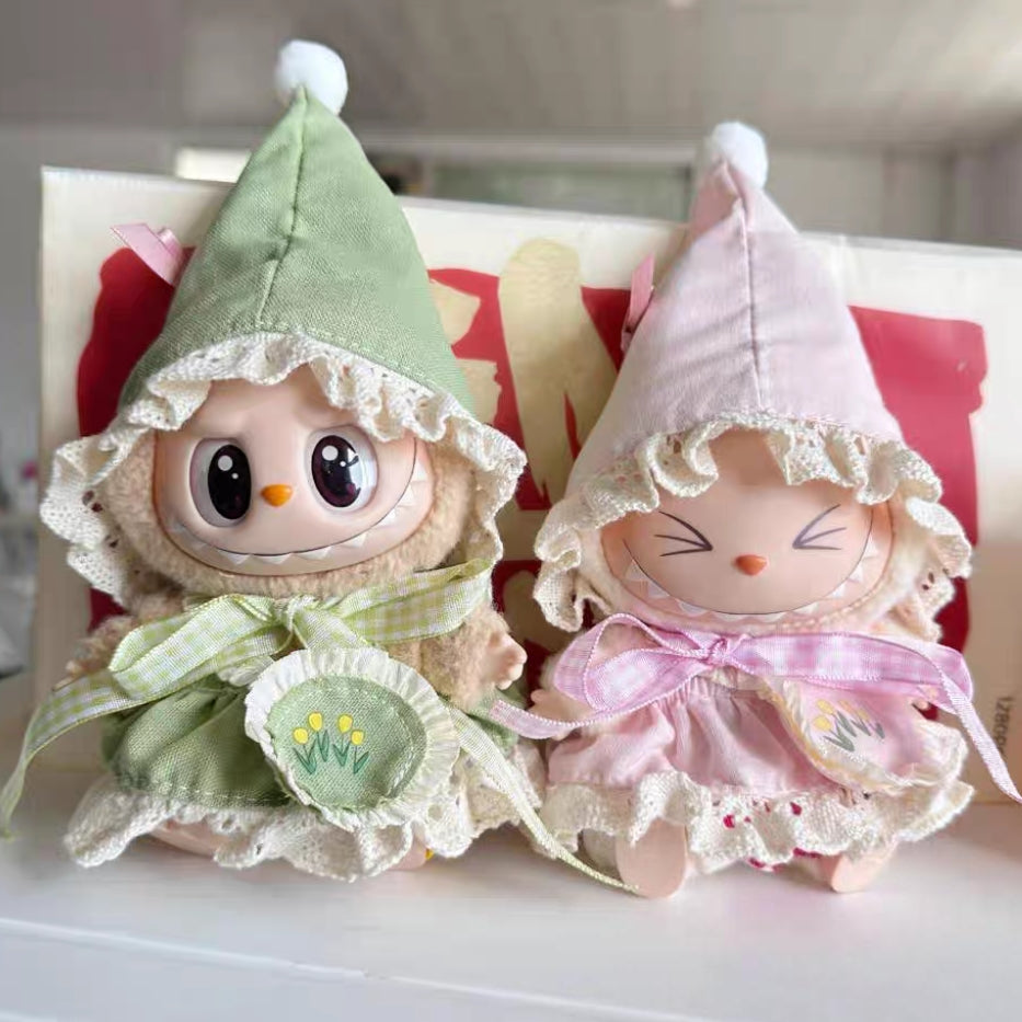 The Monsters Labubu Cloth Enchanted Flower Elf Set