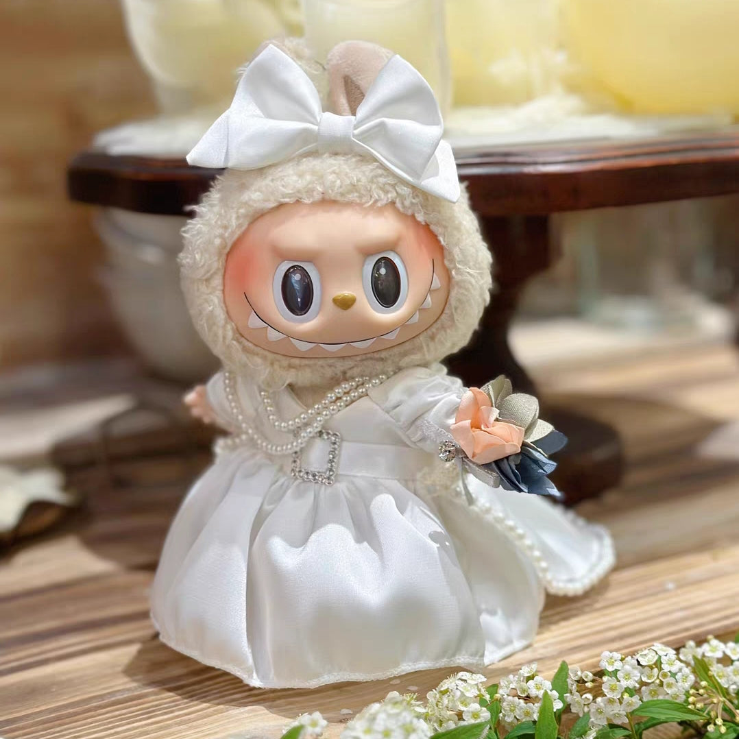The Monsters Labubu Cloth Eternal Vows Duo Wedding Dress
