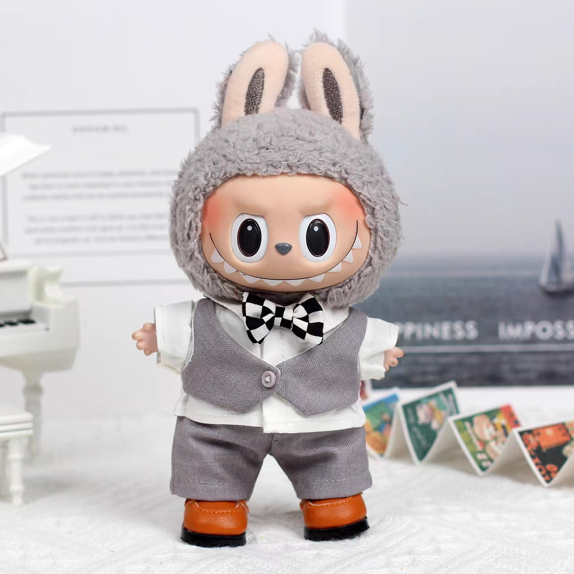 The Monsters Labubu Cloth Eternal Vows Duo Wedding Suit