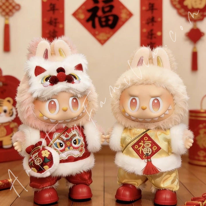 Art Toy Familia - Doll Cloth Furry New Year Set - 148 Cloth Only No Doll Yellow Ver.