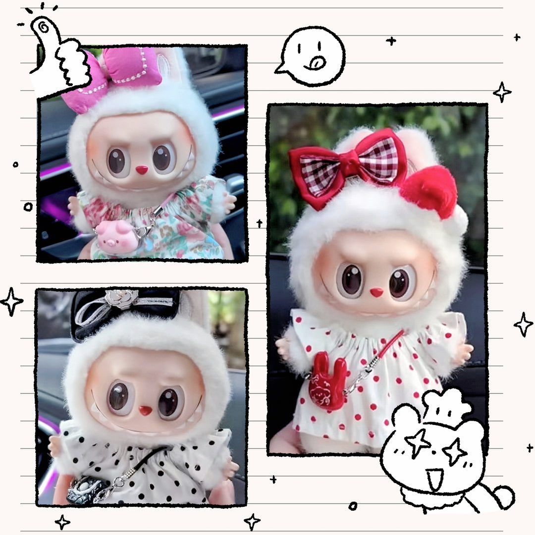 The Monsters Labubu Cloth Grace & Glee Ensemble