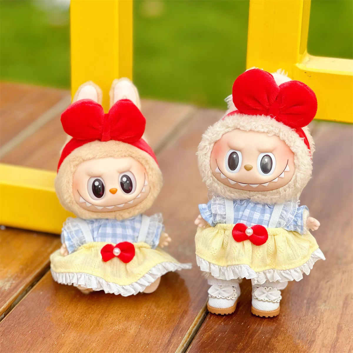The Monsters Labubu Cloth Lovely Pompom Tulle Dress 2