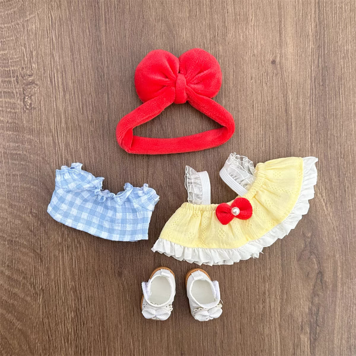 The Monsters Labubu Cloth Lovely Pompom Tulle Dress 3