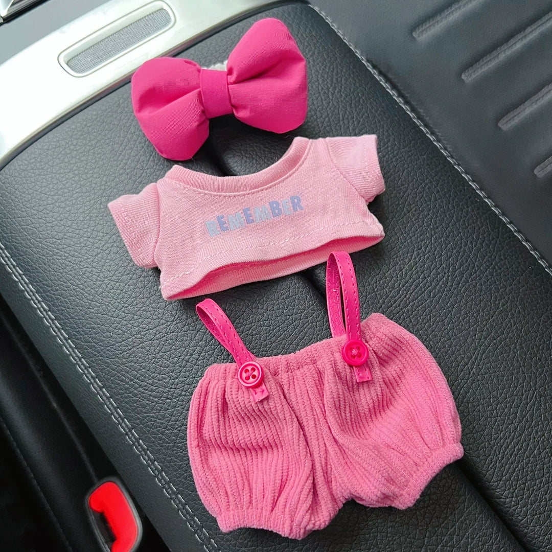 The Monsters Labubu Cloth Lovely Rosie Overalls Set 3