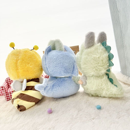 The Monsters Labubu Cloth Lovely Tail Baby Set 4