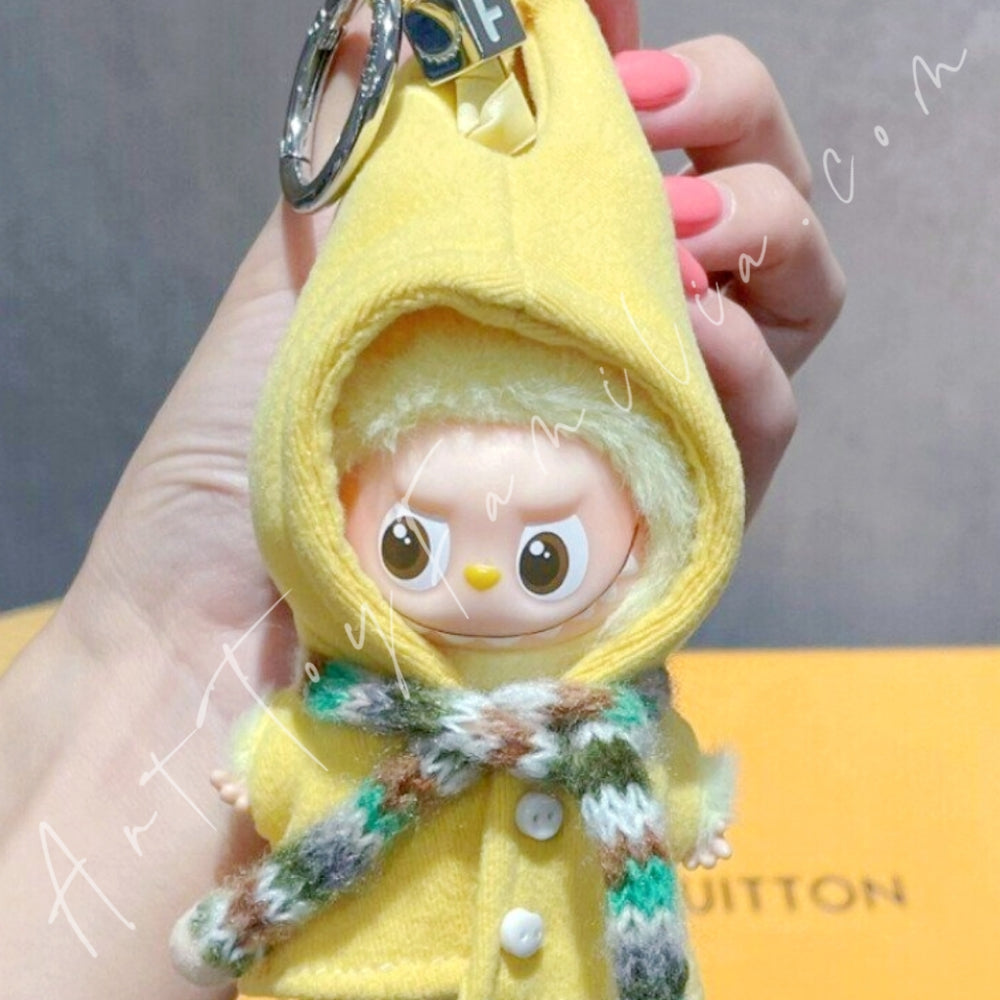 The Monsters Labubu Cloth Mini Enchanted Cloak Set Yellow