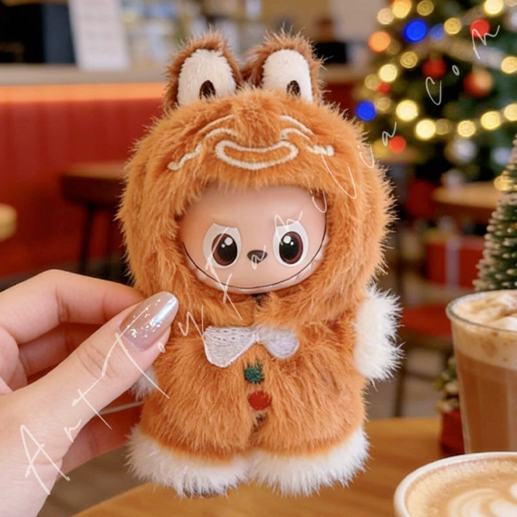 The Monsters Labubu Cloth Mini Gingerbread Man Set