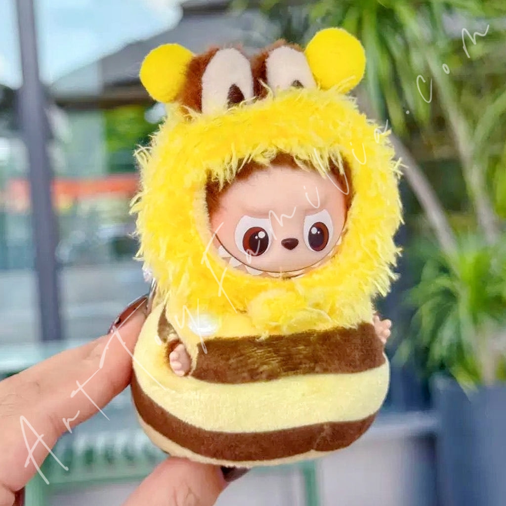 The Monsters Labubu Cloth Mini Lovely Bee Set 
