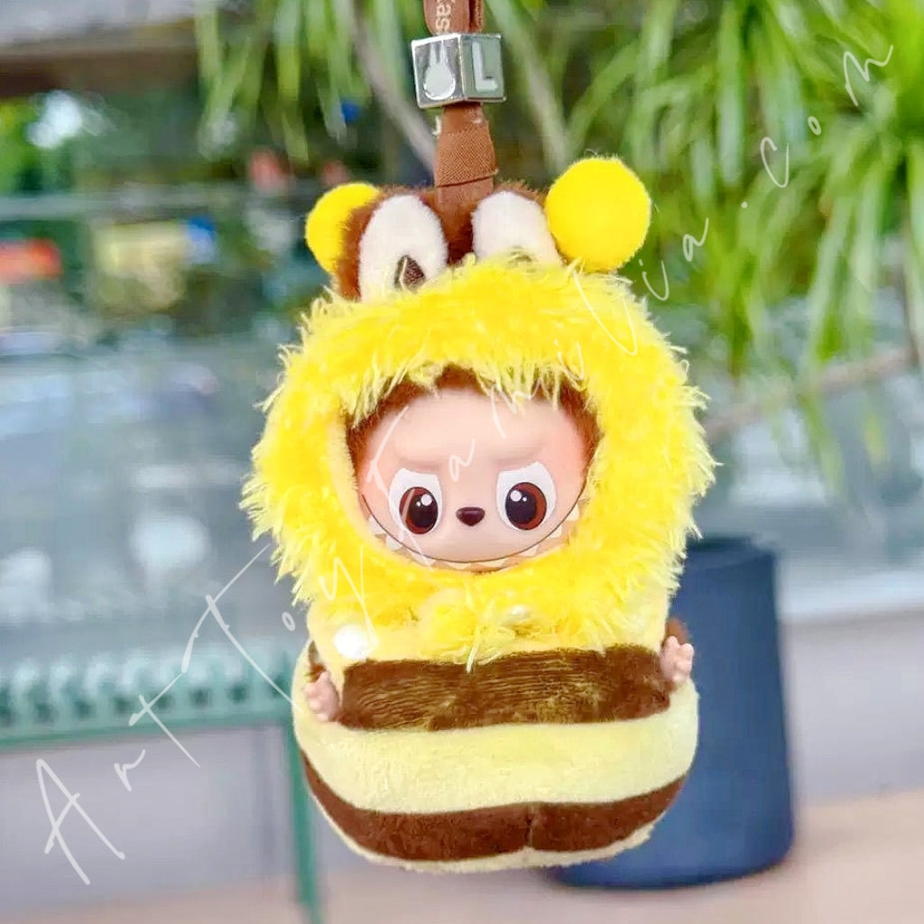 The Monsters Labubu Cloth Mini Lovely Bee Set 
