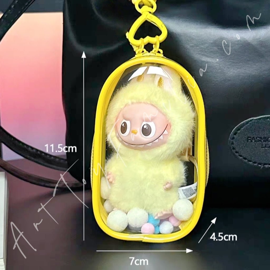 Labubu Doll Cloth Mini Snuggle Doll Case – Art Toy Familia