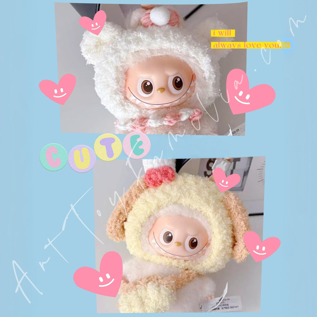 The Monsters Labubu Cloth Mini Sunny Knitwood Set
