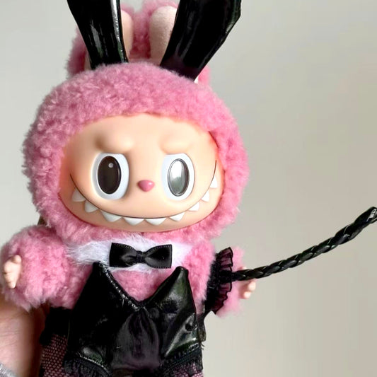 The Monsters Labubu Cloth Nocturnal Lapin Noir Set 2