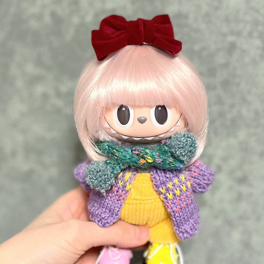 The Monsters Labubu Cloth Pixie Color Pop Wig 2