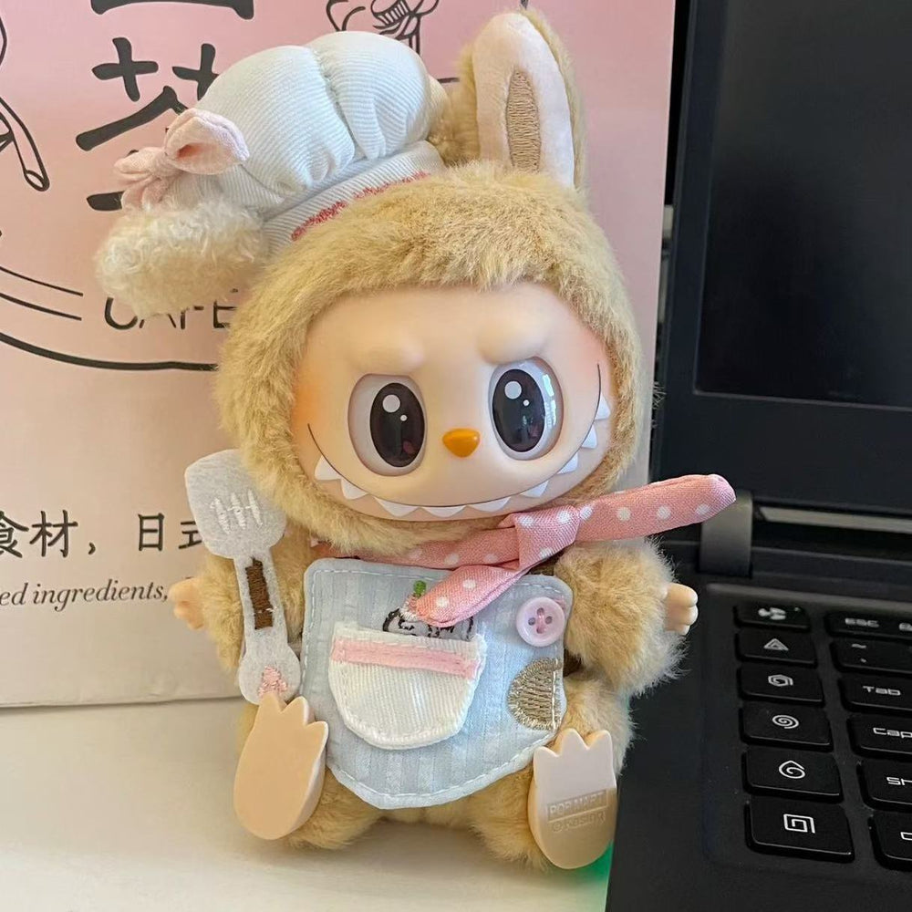 The Monsters Labubu Cloth Puppy Delicious Chef Set 2
