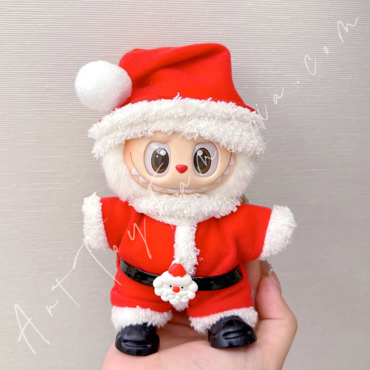 The Monsters Labubu Cloth Santa Claus Set