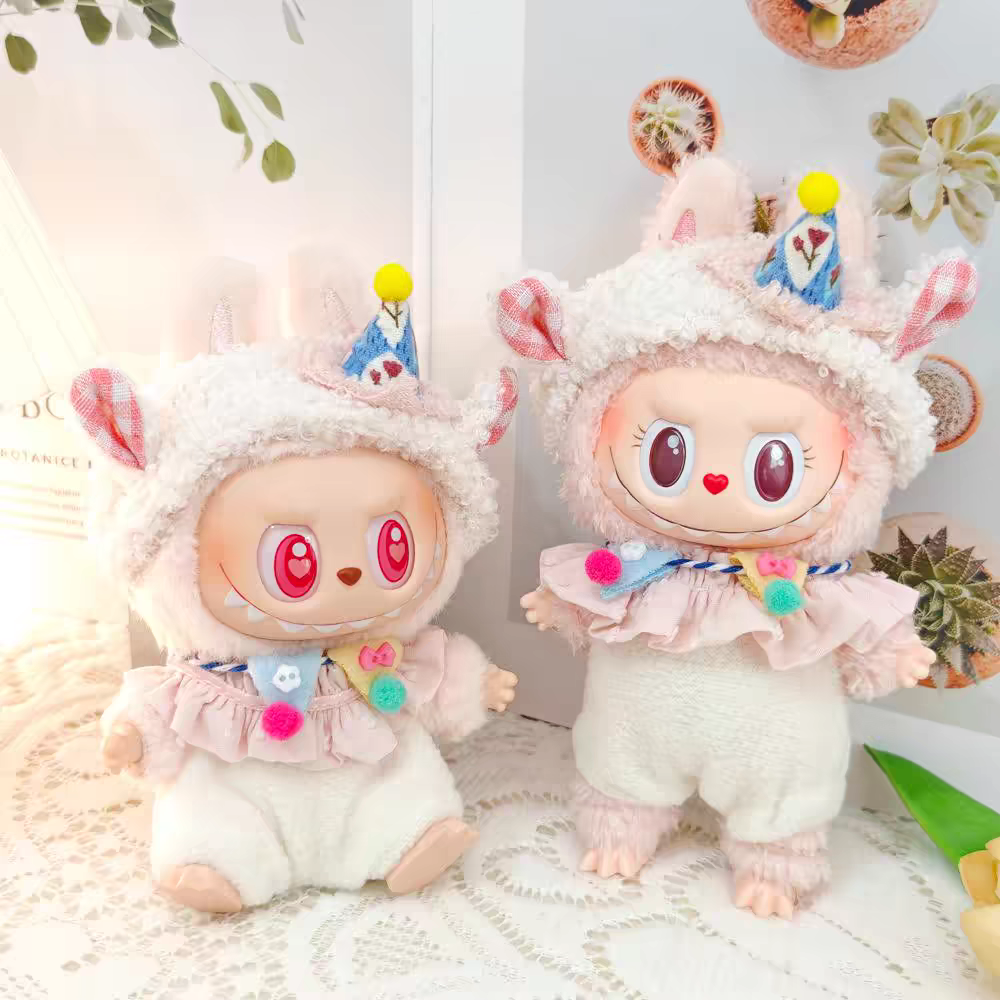 The Monsters Labubu Cloth Snowy Lamb Festival Ensemble 1