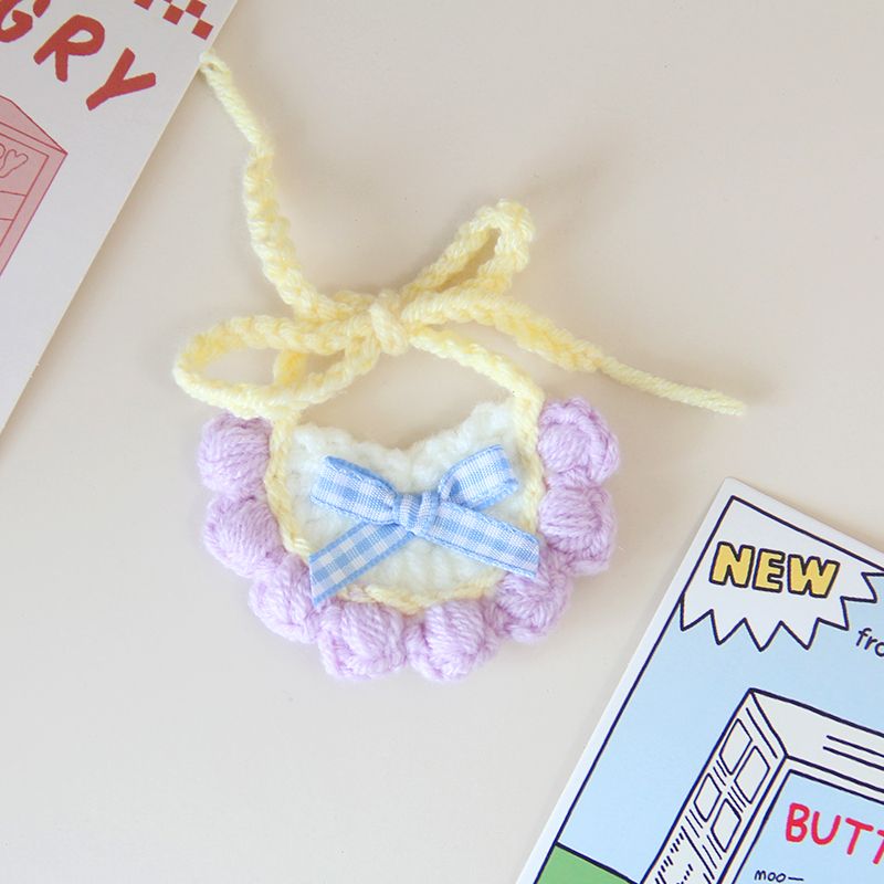 The Monsters Labubu Cloth SnuggleStitch Drool Bib F