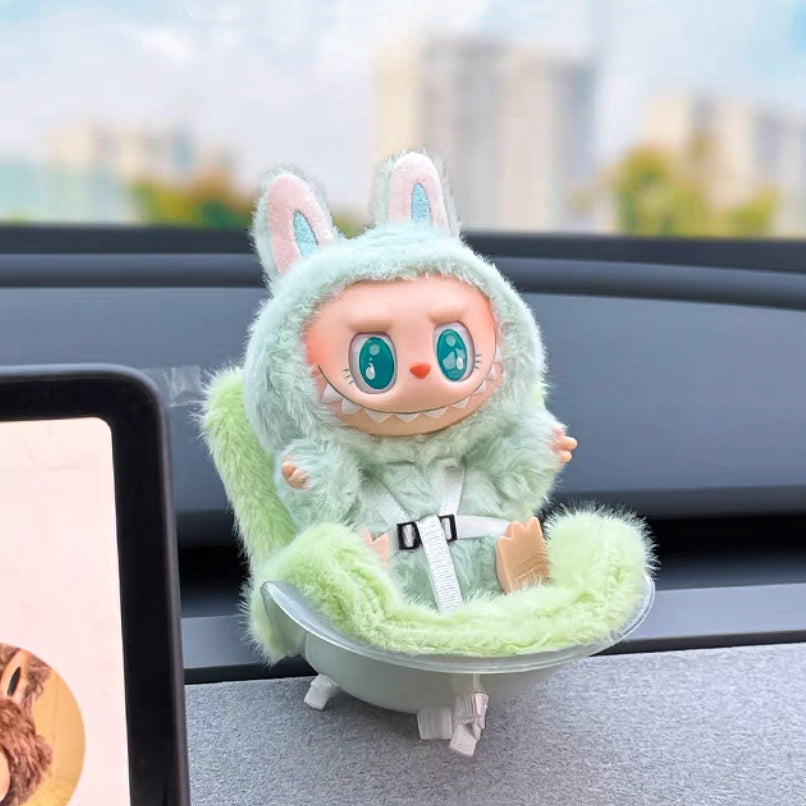 The Monsters Labubu Cloth Snuggle Cuddle Seat Green