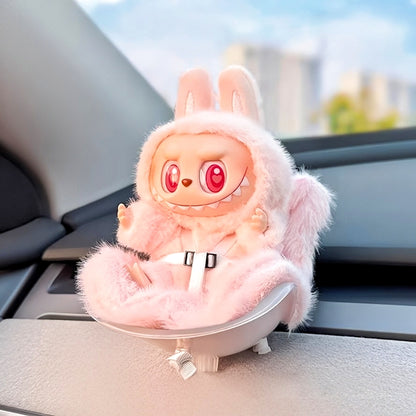 The Monsters Labubu Cloth Snuggle Cuddle Seat Pink