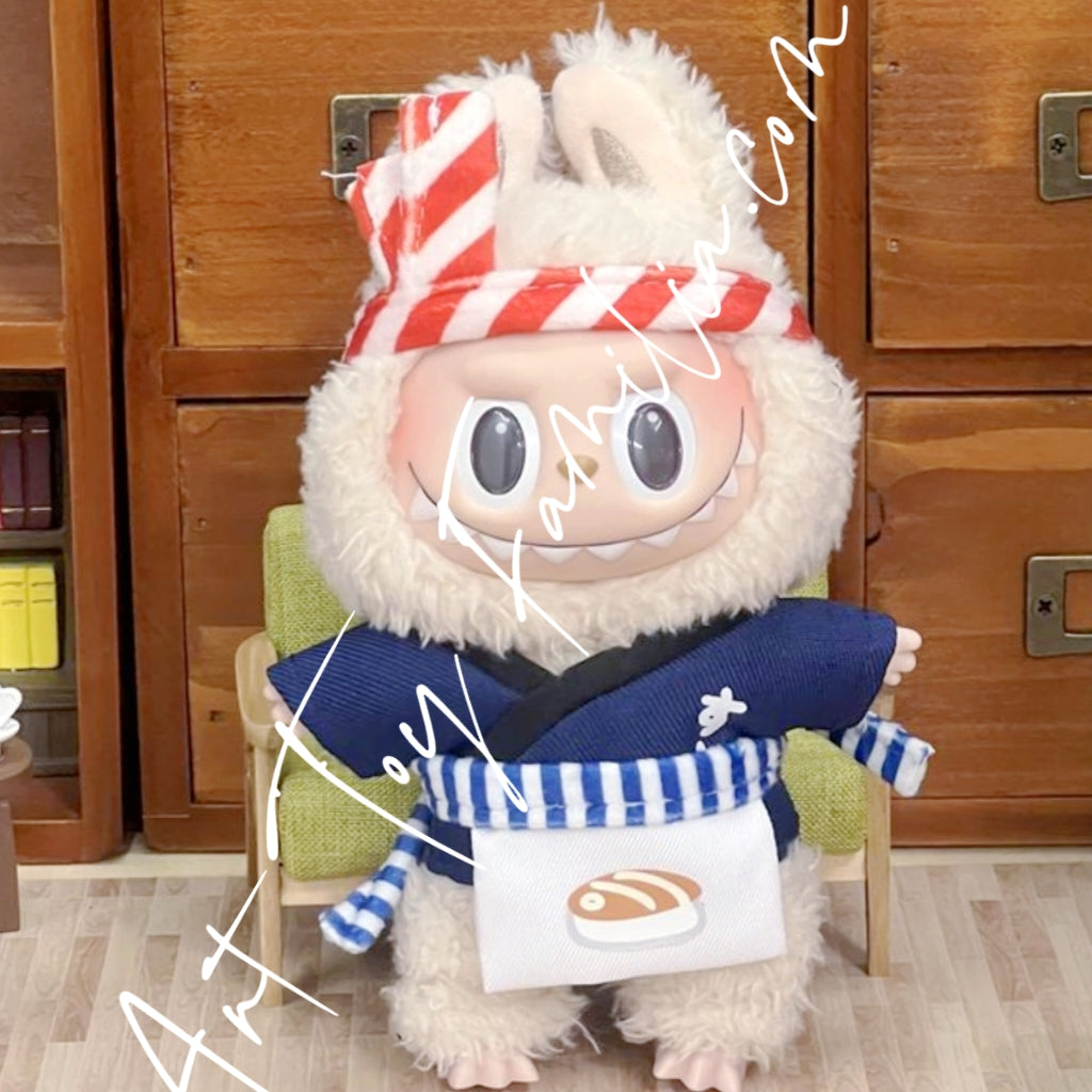 The Monsters Labubu Cloth Sushi Shokunin Set