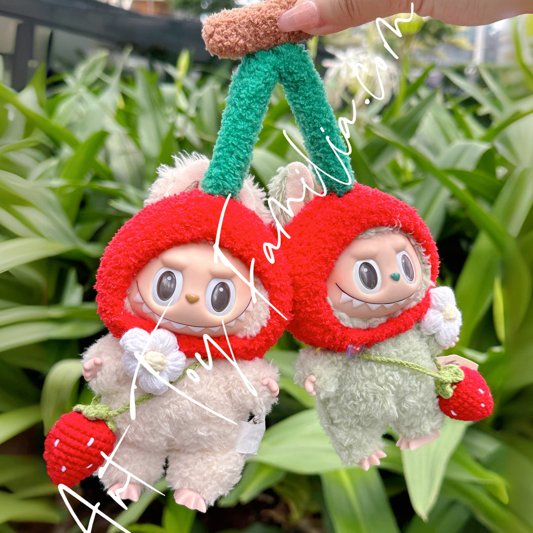 The Monsters Labubu Cloth Sweet Link Cherry Set 1