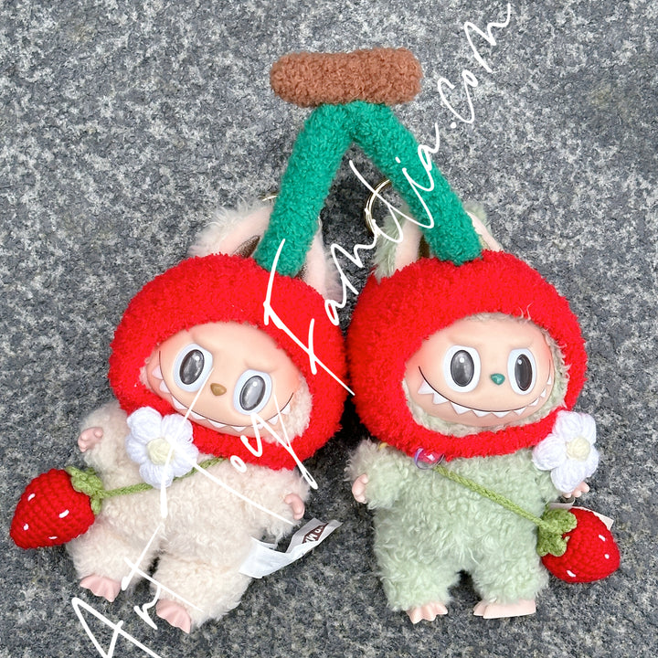 The Monsters Labubu Cloth Sweet Link Cherry Set 2
