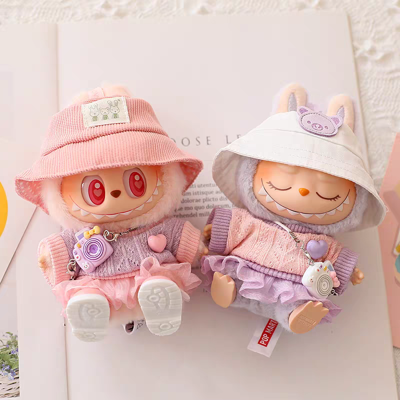 The Monsters Labubu Cloth Sweetheart Charm Tulle Ensemble