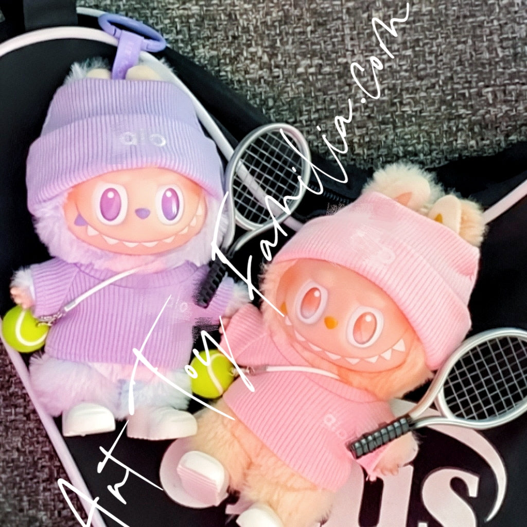The Monsters Labubu Cloth Tennis Match Points Set
