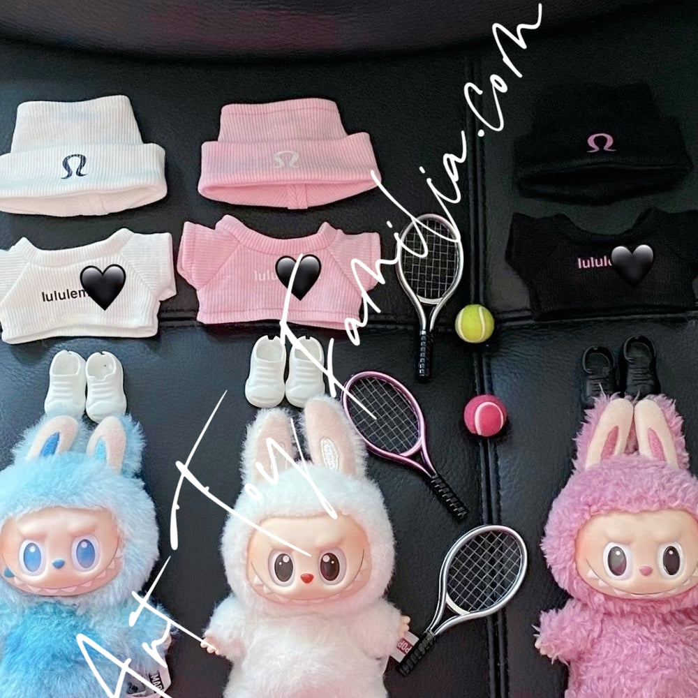 The Monsters Labubu Cloth Trendy Tennis Set