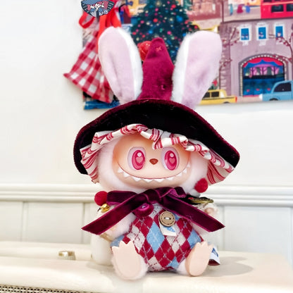 The Monsters Labubu Cloth Whimsy Magic Wardrobe Bunny-Red