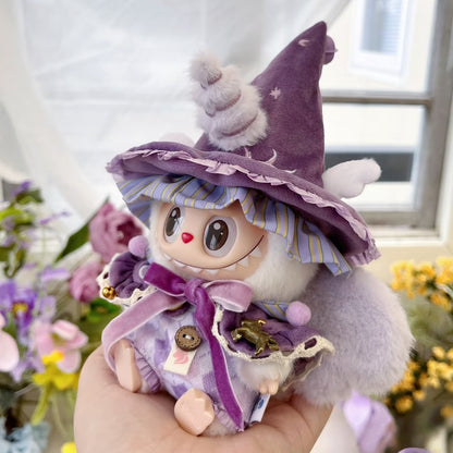 The Monsters Labubu Cloth Whimsy Magic Wardrobe Unicorn-Purple