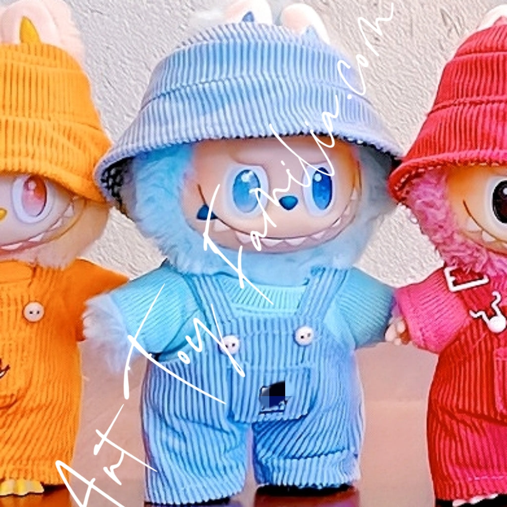 The Monsters Labubu Dopamine Candy Kitten Set Blue