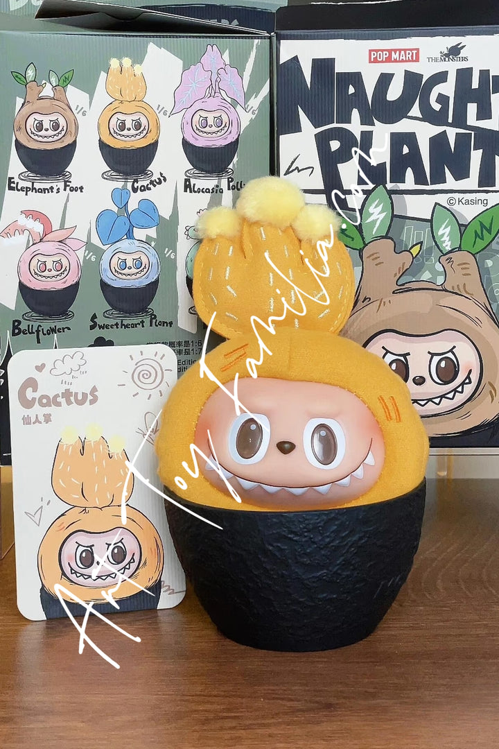 The Monsters Labubu Naughty Plants Vinyl Face Series Cactus 