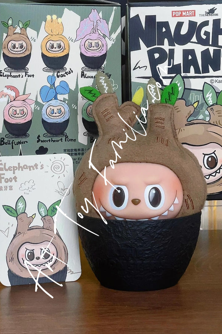 The Monsters Labubu Naughty Plants Vinyl Face Series Elephant's Foot 
