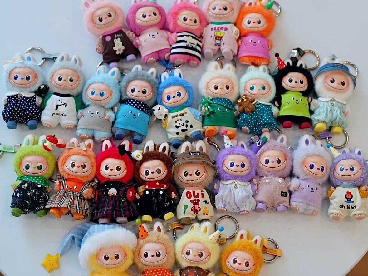 The Monsters Labubu Pin For Love Series Vinyl Plush Pendant, labubu ootd, labubu clothes