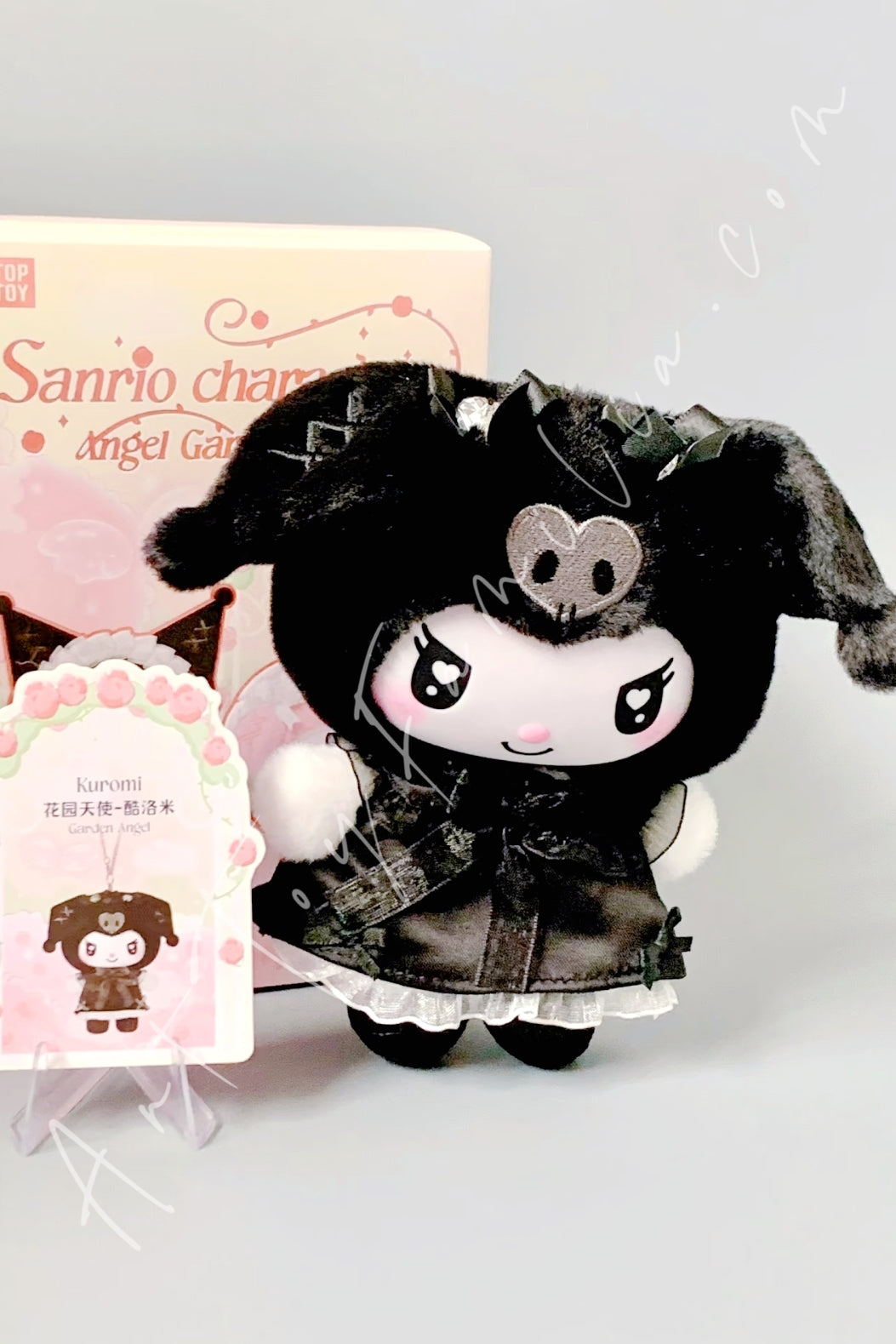 Top Toy Angel Garden Series Plush Vinyl Keychain Gift Blind Box Kuromi Garden Angel