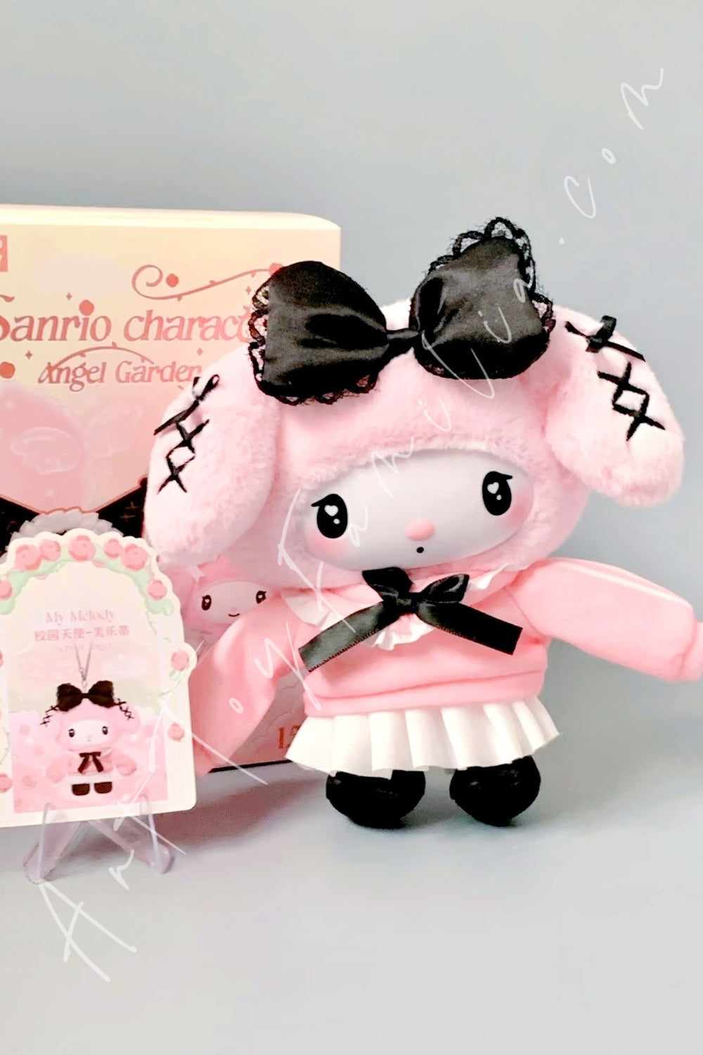 Top Toy Angel Garden Series Plush Vinyl Keychain Gift Blind Box My Melody School Angel