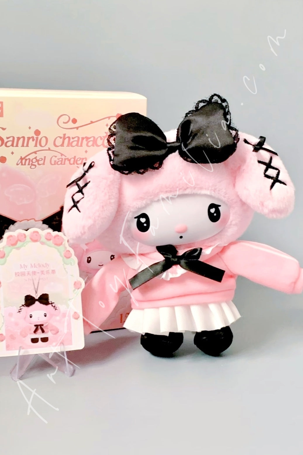 Top Toy Angel Garden Series Plush Vinyl Keychain Gift Blind Box My Melody School Angel