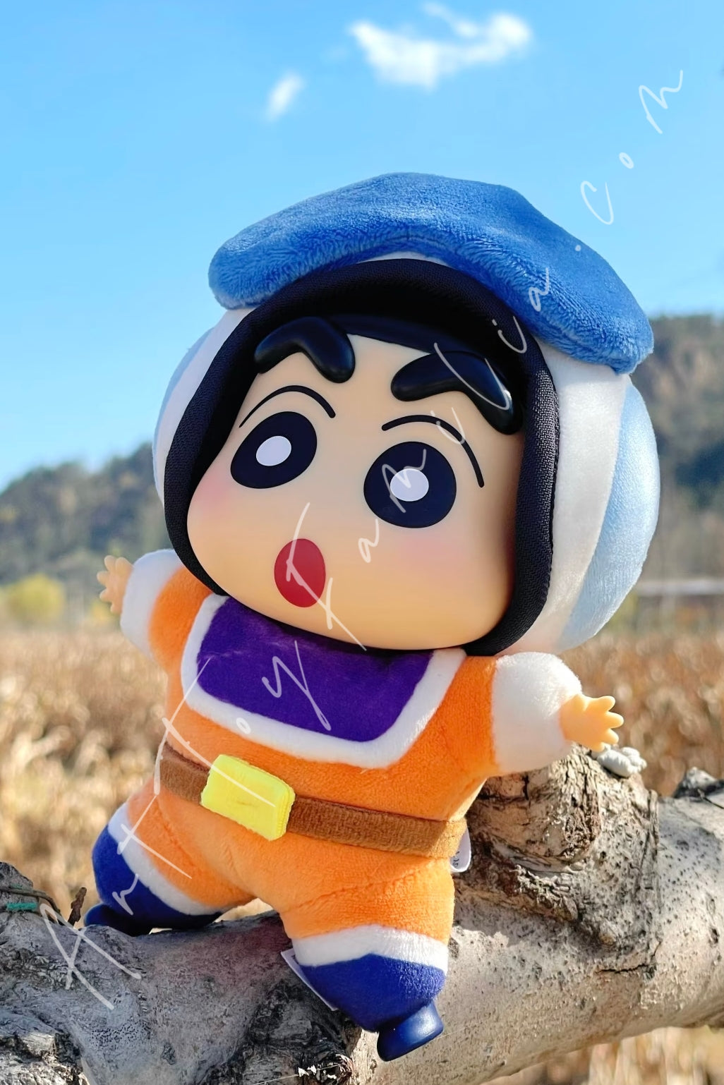 Top Toy Crayon Shinchan Classic Memories Series Plush Delivery Man Shinchan