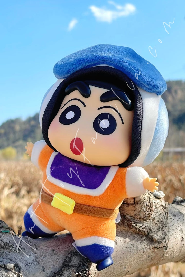 Top Toy Crayon Shinchan Classic Memories Series Plush Delivery Man Shinchan
