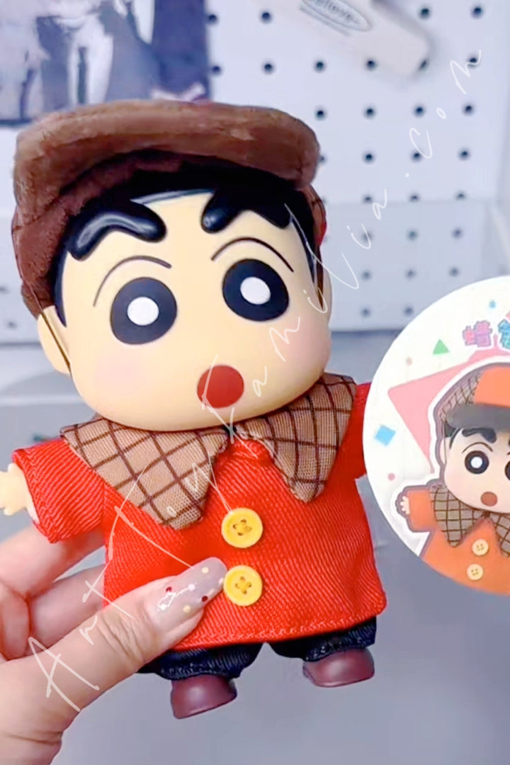 Top Toy Crayon Shinchan Classic Memories Series Plush Detective Shinchan (Secret)