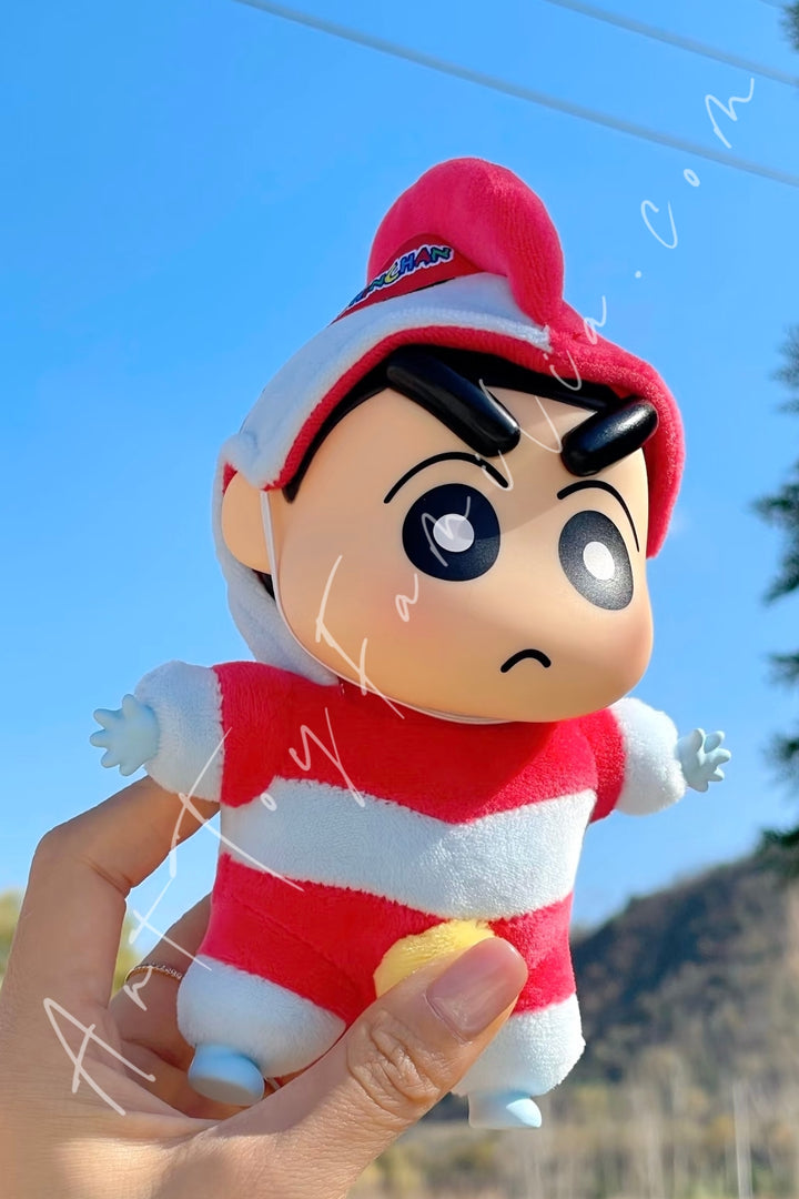 Top Toy Crayon Shinchan Classic Memories Series Plush Superman Shinchan