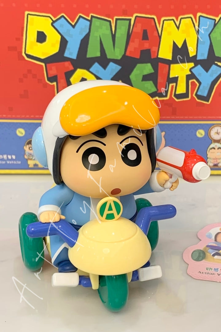 Top Toy Crayon Shinchan Dynamic Toy City Series Action Vehicle