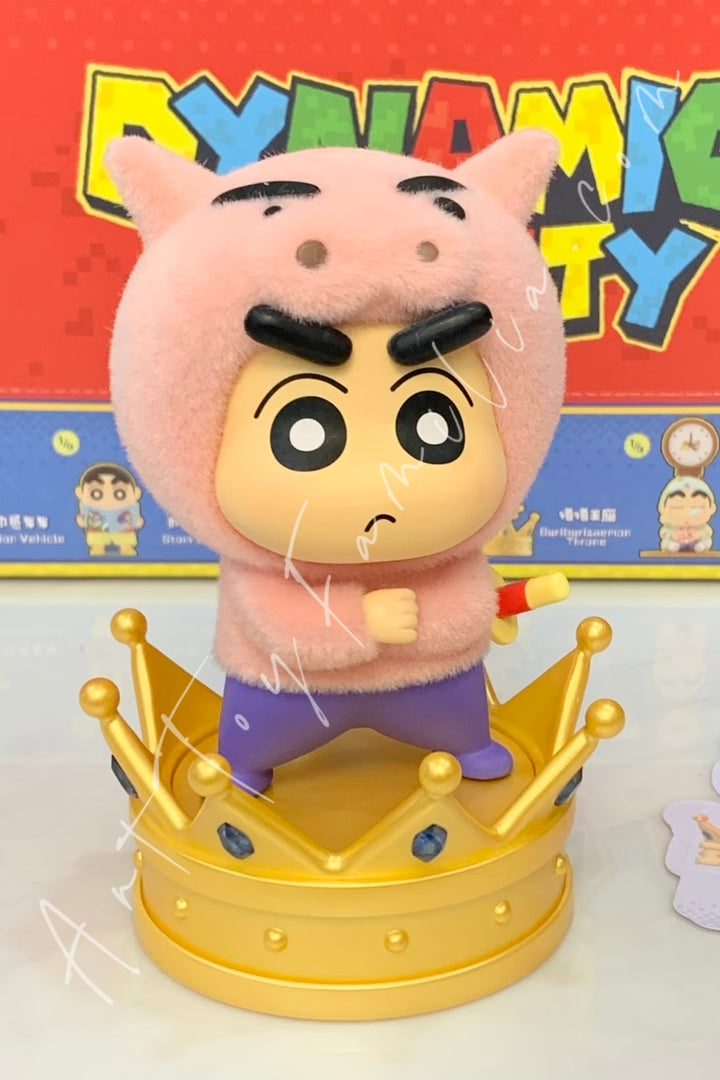 Top Toy Crayon Shinchan Dynamic Toy City Series Buriburizaemon Throne