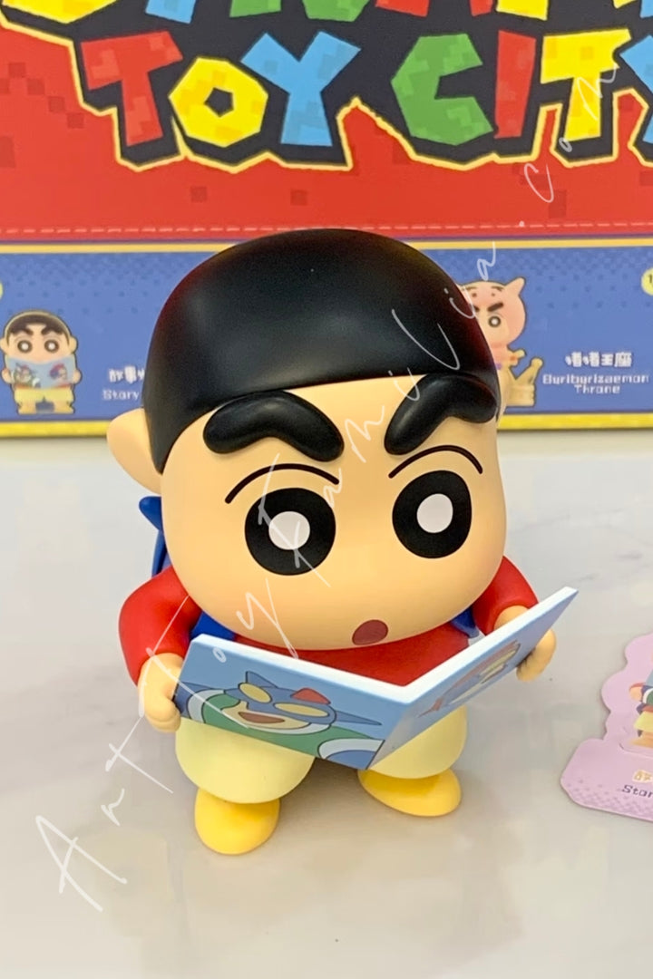 Top Toy Crayon Shinchan Dynamic Toy City Series Story Beam