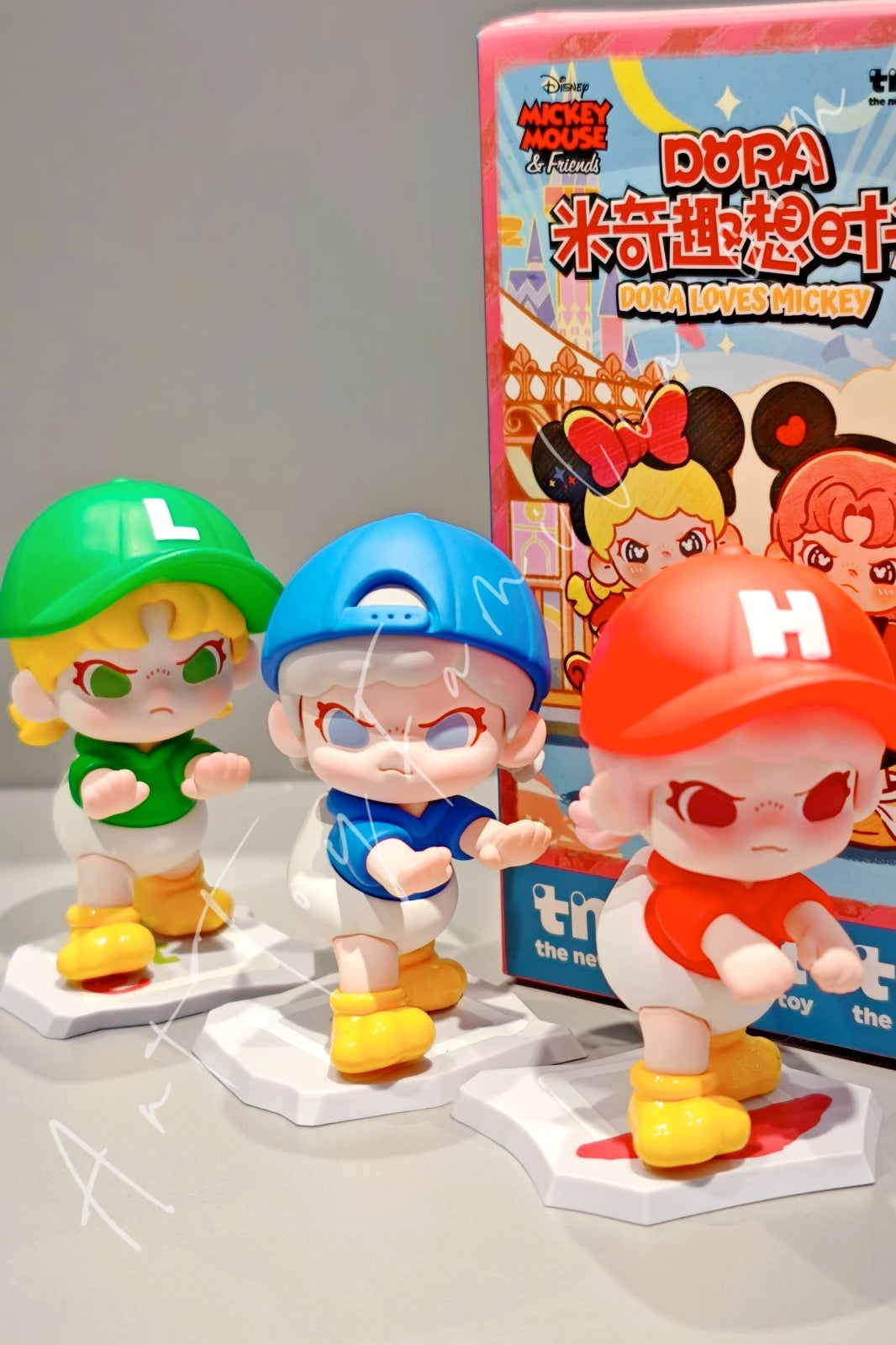 Top Toy Disney Dora Loves Mickey Series Huey&Dewey&Louie