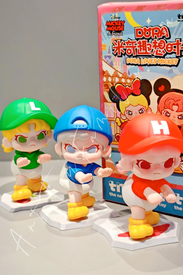 Top Toy Disney Dora Loves Mickey Series Huey&Dewey&Louie