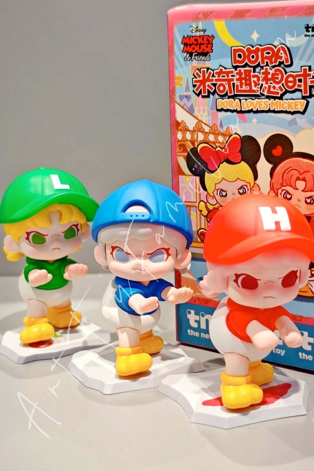 DISNEY DORA Loves Mickey ドナルド TOPTOY