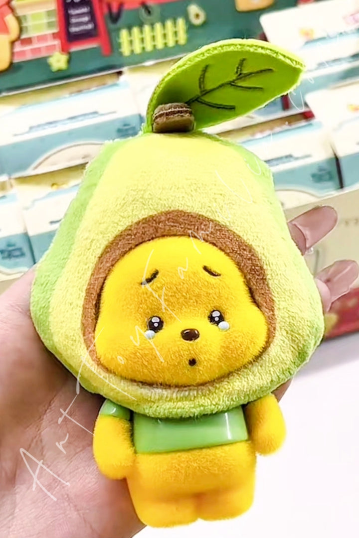 Top Toy Disney Winnie the Pooh Tiny Orchard Fruit Series Keychain Avocado